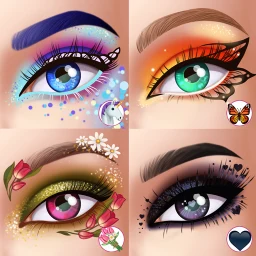 Symbol von Emoji Makeup Game